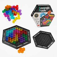 Логічна гра 929-31 двостороннє поле, 16 кольорових елементів, інструкція із завданнями, в коробці