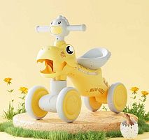 Біговел (велобіг) Joy LK-41152 (чотириколісний, колеса: Ø6"/PU, рама: пластик, підсвітка, музика, до 25 кг)