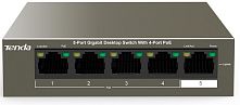 Картинка  Коммутатор TENDA  5xGE (4x PoE, 1x uplink) (TEG1105P-4-63W) магазин cd-market