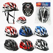 Шолом M 47717 "TK Sport", регулюється за об’ємом, 57 см - максимум, в пакеті, ВИДАЄТЬСЯ ТІЛЬКИ МІКС ВИДІВ