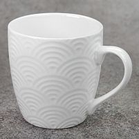 Чашка "White fan" 200мл Stenson R30878/R89047