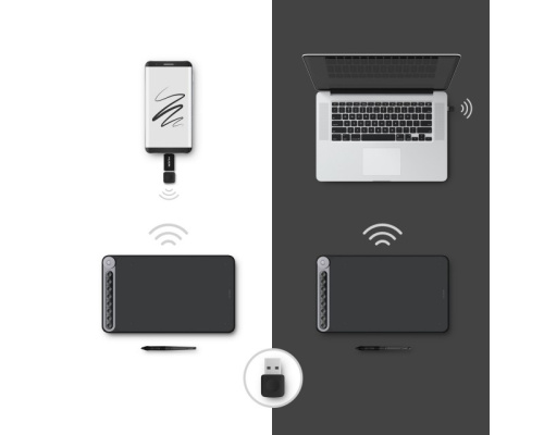 Картинка  Графический планшет Huion Q620M (Q620M_HUION) от магазина cd-market фото 8