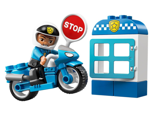 Картинка  Конструктор LEGO Duplo Поліцейський мотоцикл  (10900) от магазина cd-market фото 2