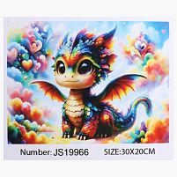 Алмазна мозаїка JS 19966 "TK Group", 30x20 см, в коробці