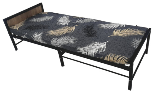 Розкладачка Senya Марсель з матрасом (36*80*200 см., навантаження до 130 кг., матрац 7 см. поролон, ламелі 16 шт., ортопедична)