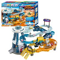 Трек 17040 "WToys", ОЗВУЧУВАННЯ УКРАЇНСЬКОЮ МОВОЮ, трирівневий трек, підсвічування, звукові ефекти, казка, пісня про космос, автоматичний підіймач