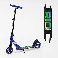 Самокат двоколісний "Best Scooter" R - 74099 колеса PU 145мм, передній амортизатор, алюмінієве гальмо, в коробці