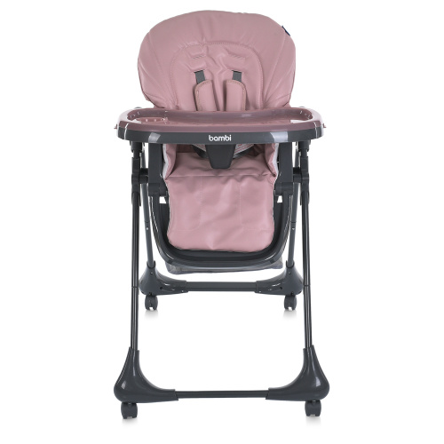 Стільчик для годування немовлят Bambi M 3233L-G Pink фото 4