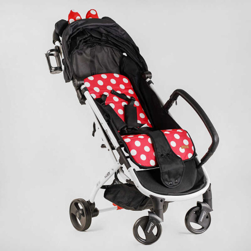 Коляска дитяча прогулянкова Joy Elegans A-12295 (рама алюмінієва, футкавер, підсклянник, телескопічна ручка) фото 5