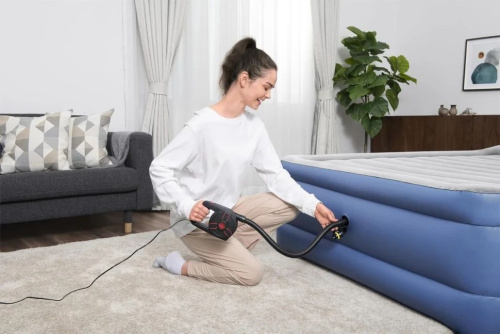 Насос електричний Bestway 62247 «PowerGrip AC PRO» (підвищеної потужності, живлення: мережа 220V, 1200 л/хв. 4 насадки, надування/здування) фото 8
