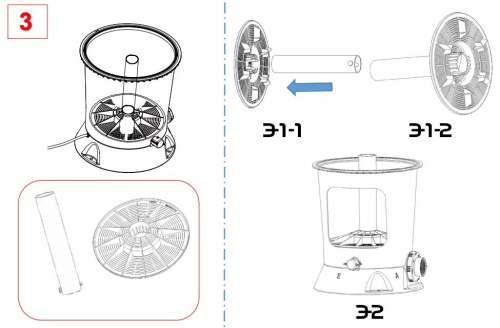 Фільтр-насос пісочний Avenli 290729EU (3028 л/год., 60W, для басейнів об'ємом до 20000 л, таймер) фото 9