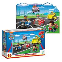 Великий пазл на підлогу "Paw Patrol" 200467 "DoDo", 64х46 см, в коробці