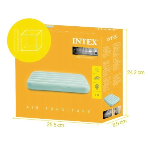 Надувний матрац дитячий Intex 66803 «Kidz™ Air» (18*88*157 см, одномісний, мішок для зберігання, до 110 кг) фото 6