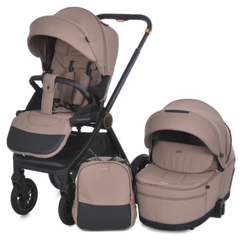 Коляска дитяча прогулянкова El Camino ME 1100-1 ERA Taupe Beige (універсальна, 2в1) фото 18