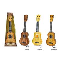 Гітара 386 B 3 кольори, 4 струни, медіатор, в коробці