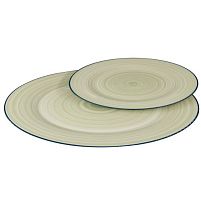 Тарілка порцеляна "Loom" 8" (20.3см) Stenson MC6146-8