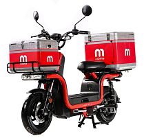 Картинка  Електроскутер Aima U1Si Red (колеса: Ø10", акб: 60V/45Ah/Li-ion/з'ємна, мотор: 1200W, пробіг на одному заряді до 120 км, до 48 км/год, червоний) магазин cd-market