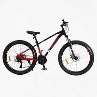 Велосипед Спортивний Corso «X-POWER» 27.5" дюймів PW-49580  рама алюмінієва 15``, обладнання Shimano Altus 24 швидкості, вилка ZOOM, зібран на 75%