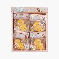 Гра антистрес C 70691 ЦІНА ЗА 12 ШТУК В БЛОЦІ, "Волохастик", висота 8см, кістка, в коробці