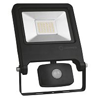 Картинка  Прожектор LEDVANCE FLOOD VALUE 30W 2700Lm 4000K BK сенсор (4058075268722) магазин cd-market