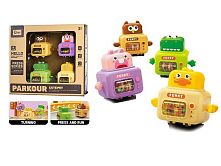 Заводна гра HY 87 4 штуки, заводний механізм, тріскачка, брязкальце, в коробці