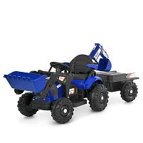Електромобіль дитячий Bambi Racer M 6027EBLR-4 «Трактор» (колеса передні Ø9"/задні Ø9.84"/EVA, акк: 12V/7Ah мотор: 2*12V/25W, до 5,5 км/г, до 30 кг)