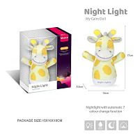 Нічник MBQ 664-6 A “Жираф”, підсвічування, висота 16 см, в коробці