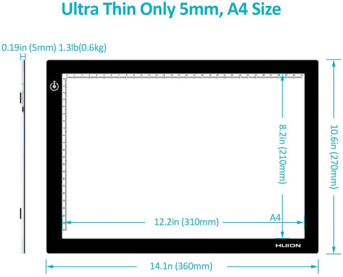 Картинка  Графический LED планшет Huion L4S (L4S_HUION) от магазина cd-market фото 8