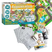 Набір для експериментів "Будуємо місто" 10100674У "Ранок", 12 інженерних проєктів, 8 наукових експериментів, 26 деталей, в коробці