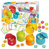 Навчальна гра "Колірленд" 56703 "4FUN Game Club", 20 карток, 5 боксів-будиночків, в коробці