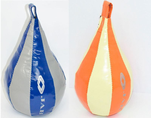 Груша боксерська ТМ JAB 18448 (крапля, шкіряний замінник)