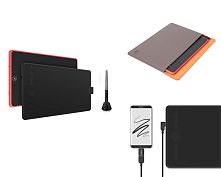 Картинка  Графічний планшет Huion Inspiroy Ink H320M, Quartz black (H320MQB) магазин cd-market