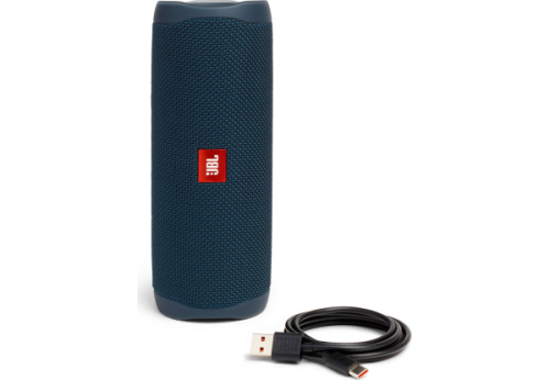Картинка  Акустическая система JBL FLIP 5 Blue (JBLFLIP5BLU) от магазина cd-market фото 4
