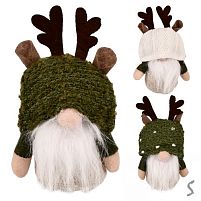 Фігура новорічна "Gnome" 15см Stenson R34296