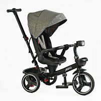 Велосипед 9155 / 318-82 BestTrike "Marco"  поворотне сидіння, складне кермо, колеса з прогумованим PU, кошик, телескопічна ручка, фара музична