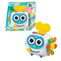 Музична гра "Крутобот" 38441 "WToys", ОЗВУЧУВАННЯ УКРАЇНСЬКОЮ МОВОЮ, підсвічування, казки, пісні, скоромовки, пальчикові ігри, шестерні, тріскачк