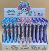 Ручка C 72641 ЦІНА ЗА 60 ШТУК В БЛОЦІ, гелева, синя паста, в коробці