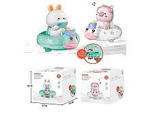 Водоплавна іграшка 8366-1 A 2 види, заводна, в коробці