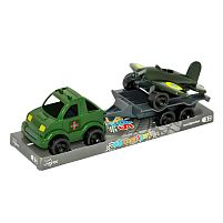 Набір авто "Kid cars" військовий на планшетці 39997 "Tigres"