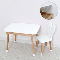 Дитячий столик Bambi 04-027W-TABLE (зі стільчиком)