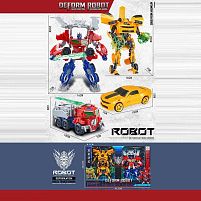 Набір трансформерів 689-13 2 трансформери, зброя, в коробці