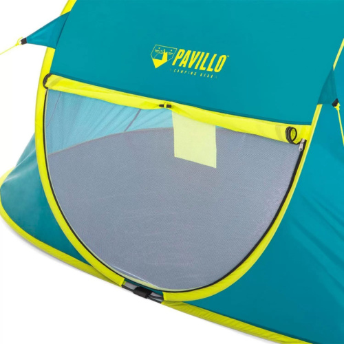 Намет туристичний Bestway 68086 «Pavillo Cool Mount X2 Tent» (100*145*235 см., автоматичний, двомісний, навіс, 2000 мм вод.ст.) фото 2