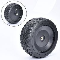 Колесо для дитячого електромобіля Bambi Racer M 6075-R-EVA WHEEL (заднє та переднє однакові, Ø33 см, ↔13 см, EVA, адаптер під редуктор)