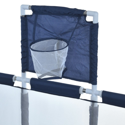 Намет-манеж Bambi MR 1338-BL (63/104*132*230 см, тканина: Oxford 150D, баскетбольне кільце Ø20 см, 4 ручки, вхід із застібкою-блискавкою, поліестер) фото 5