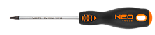 Картинка  Отвертка NEO Torx T15 x 100 мм, CrMo (04-044) магазин cd-market