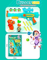 Рушниця JT 625 механічний принцип роботи, мішені, м'які патрони, кульки, окуляр, на листі