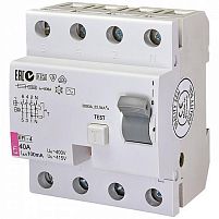 Картинка  Реле диференційне ETI (УЗО) EFI-4 40 / 0,1 тип AC (10kA) (2063143) магазин cd-market