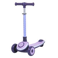 Самокат триколісний iTrike JR3-171-V (колеса: передні Ø4.7"/PU/заднє Ø3,22"/PU, рама: пластик, підсвітка, до 25 кг)