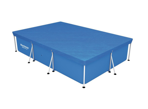 Тент (накриття) Bestway 58106 (для прямокутних каркасних басейнів ▭ 201*300 см)