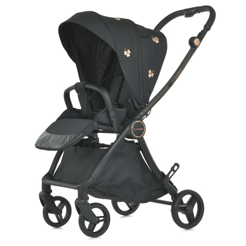 Коляска дитяча прогулянкова El Camino ME 1078 VERSA Clover Black фото 8